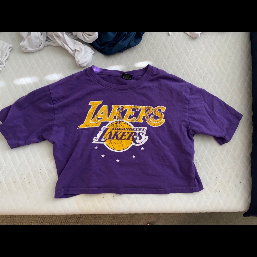 Lakers crop top